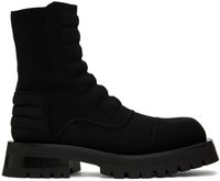 Balmain Black Army Chelsea Boots