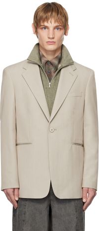 OUR LEGACY Beige Shinjuku Blazer