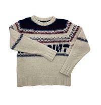 Bonpoint - Seconde Main - Pull enfant blanc - 8 ans - Taille 8A - Blanc