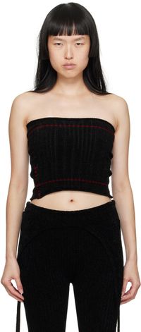 Ottolinger Black Patch Tube Top