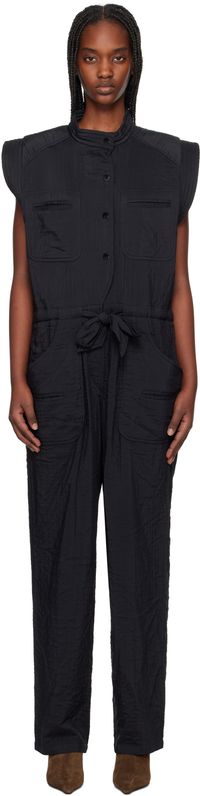 Isabel Marant Etoile Black Suzie Jumpsuit