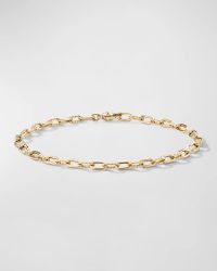 3mm Madison Bracelet in 18K Gold, Size M