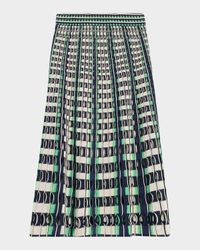 Drue Openwork Midi Skirt