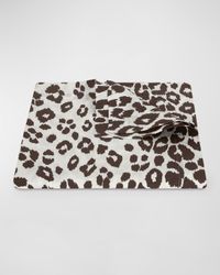 Iconic Leopard Round Tablecloth, 90"