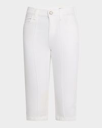 Flexi Kit Mid-Rise Capri Jeans