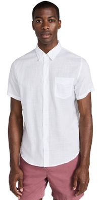RAILS Fairfax Shirt White L