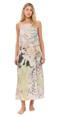 Desmond & Dempsey Square Nightie Multi XL