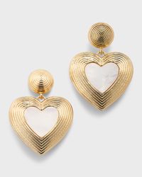 Haley Heart Drop Earrings