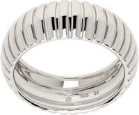 Tom Wood Silver Tubogas Slim Ring