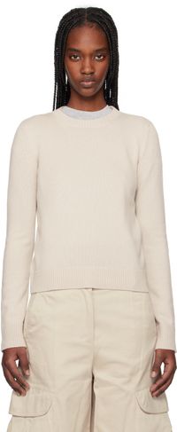 Max Mara Beige Fedora Sweater