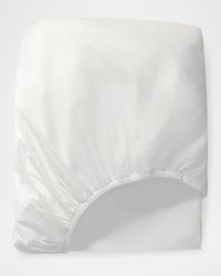 Percale Queen Fitted Sheet