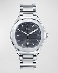 Polo 42mm Stainless Steel Gray Dial Watch
