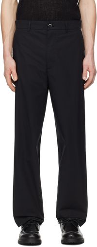 Barena Black Canasta Vion Trousers