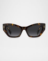 J Marc Acetate Cat-Eye Sunglasses