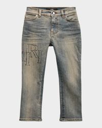 Kid's Staggered Denim Jeans