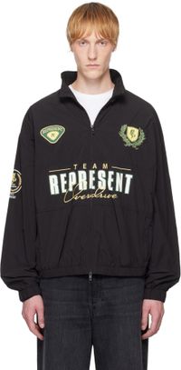 Represent Black 'World Championship' Track Jacket