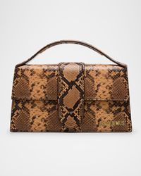 Le Grand Bambino Snakeskin-Print Crossbody Bag