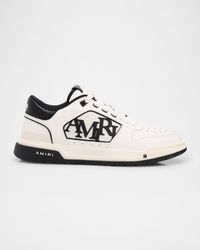 Men's Bicolor Leather Classic Low Sneakers