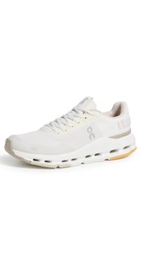 On Cloudnova Form 2 Sneakers Ivory/Desert 9
