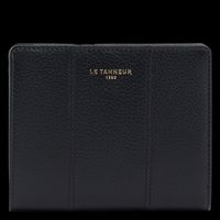 Le Tanneur - Portefeuille en cuir de vachette grainé - Taille Unique - Noir
