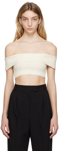 ANNA QUAN Off-White Tessa Tank Top