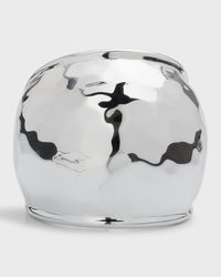 Wide Goddess Ring in Sterling Silver