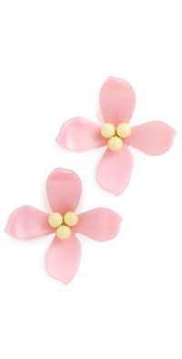 Lele Sadoughi Oleander Earrings Blush One Size