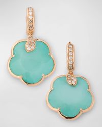 18k Rose Gold Joli Stud Earrings with Diamonds