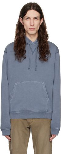John Elliott Blue Thermal Hoodie