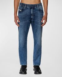 Men's D-Krooley L.32 Medium Wash Denim Sweat Jeans