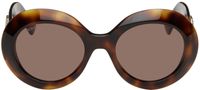 Gucci Tortoiseshell Oval Sunglasses