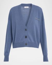 Punto Luce Button-Down Knit Cardigan