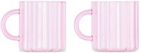 Fazeek Pink Wave Mug Set