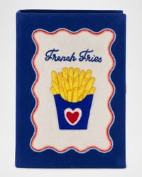 French Fries Book Clutch Bag