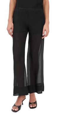 La Ligne Sheer Colby Pants Black 8