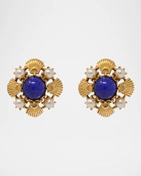 Stone Clip-On Earrings