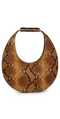 STAUD Moon Tote Bag Snake One Size