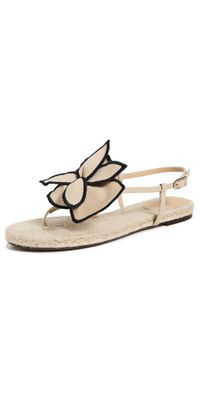 Castañer Poncha Flower Sandals Sand 38