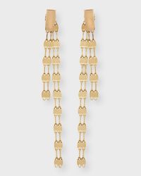 St Barts Linear Front and Back Earrings
