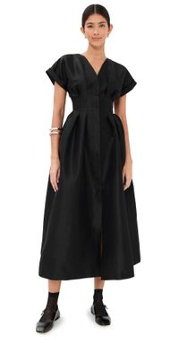 Kika Vargas Tsige Dress Black 12
