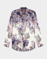 Men's Morningside Paisley Button-Down Shirt