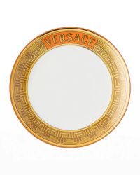 Medusa Amplified Orange Coin Salad Plate