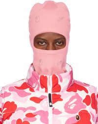 BAPE Pink Crystal Stone Balaclava