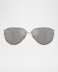 Men's DL1003 Aviator Sunglasses