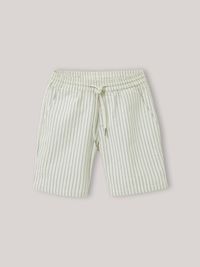 Cyrillus - Bermuda en oxford - Taille 8A - Vert