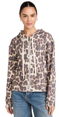 Le Superbe Zipup Hoodie Classic Leopard M/L
