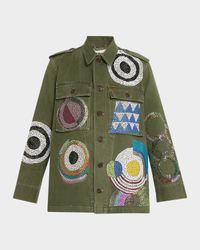 Sonia Crystal Utility Jacket