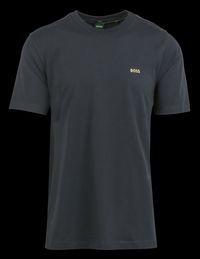 Boss - Tee-shirt col rond en coton mélangé - Taille 6XL - Noir