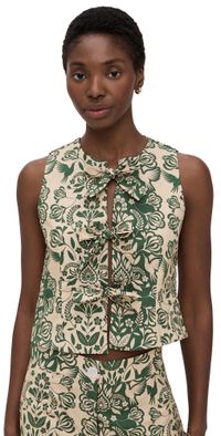 The Lulo Project The Cliff Top Green Folk Paisley XL