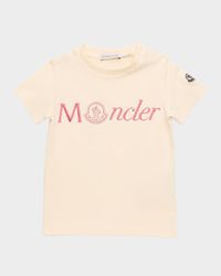Girl's Embroidered Logo-Print T-Shirt, Size 3M-3
